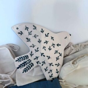 colgante de ceramica despertar