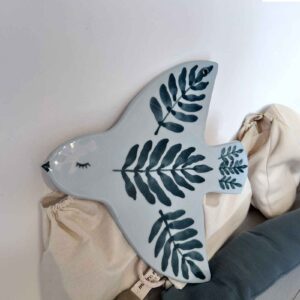 colgante de ceramica despertar